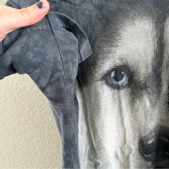 The Mountain Siberian Face Classic Cotton T-Shirt - Picture 3 of 6